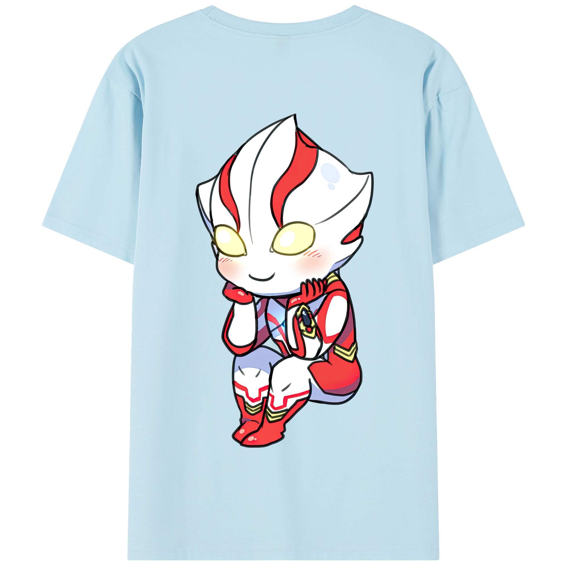 （画像用） ウルトラマン Ultraman 綿100％半袖Tシャツ（背面プリント）